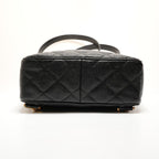 Chanel Backpack Caviar Turnlock — view 6