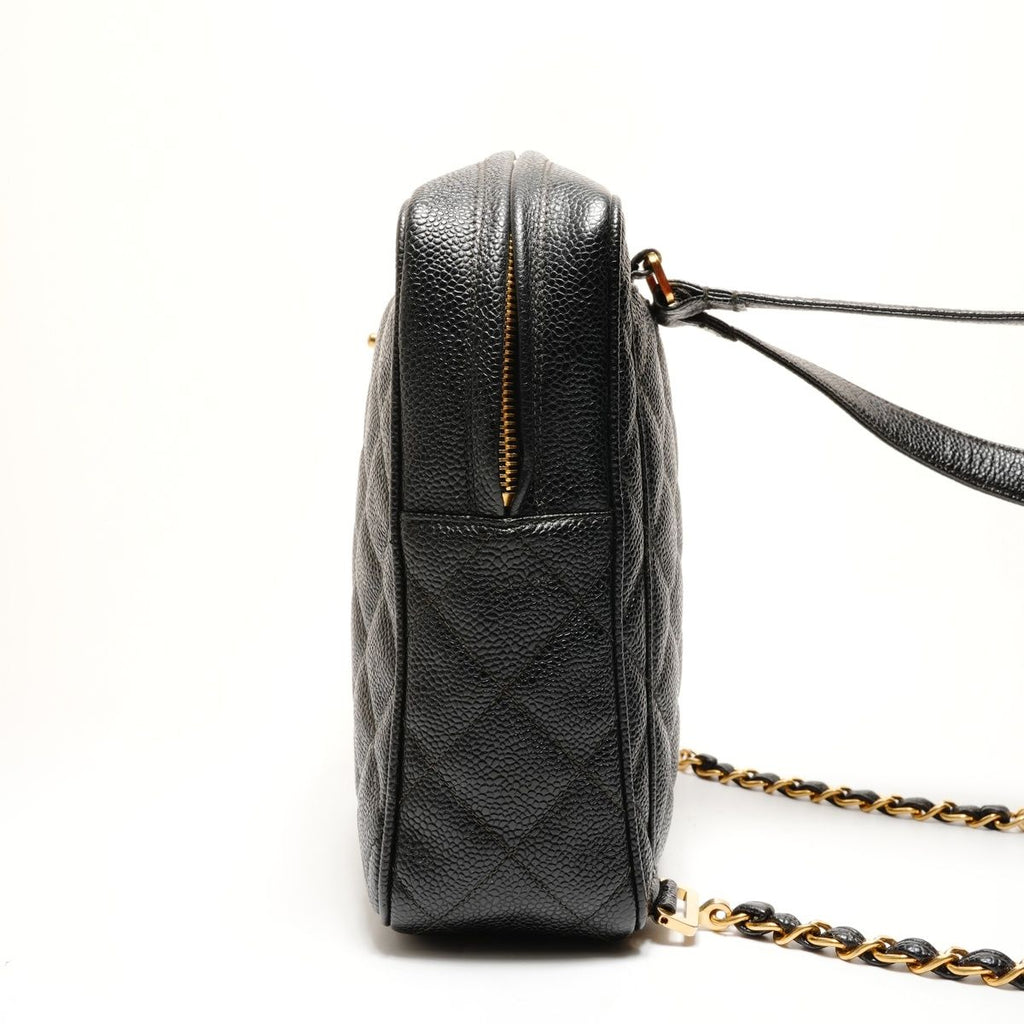 Chanel Backpack Caviar Turnlock — view 3