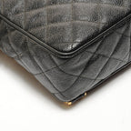 Chanel Backpack Caviar Turnlock — view 4