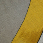 Hermes Triangle Armor Scarf Beige Multicolor Cashmere Silk — view 5