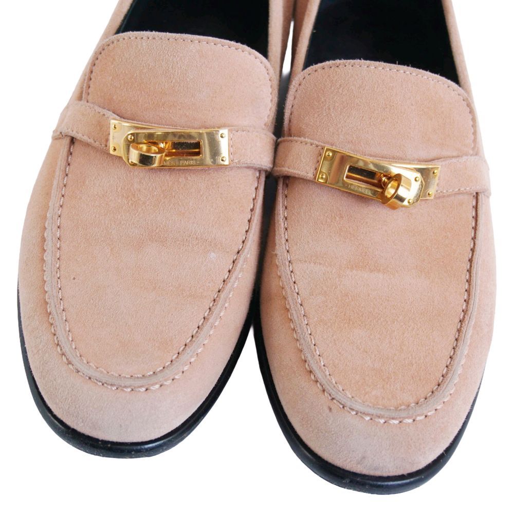 Hermes Loafers Destin Moccasins Kelly S — view 3