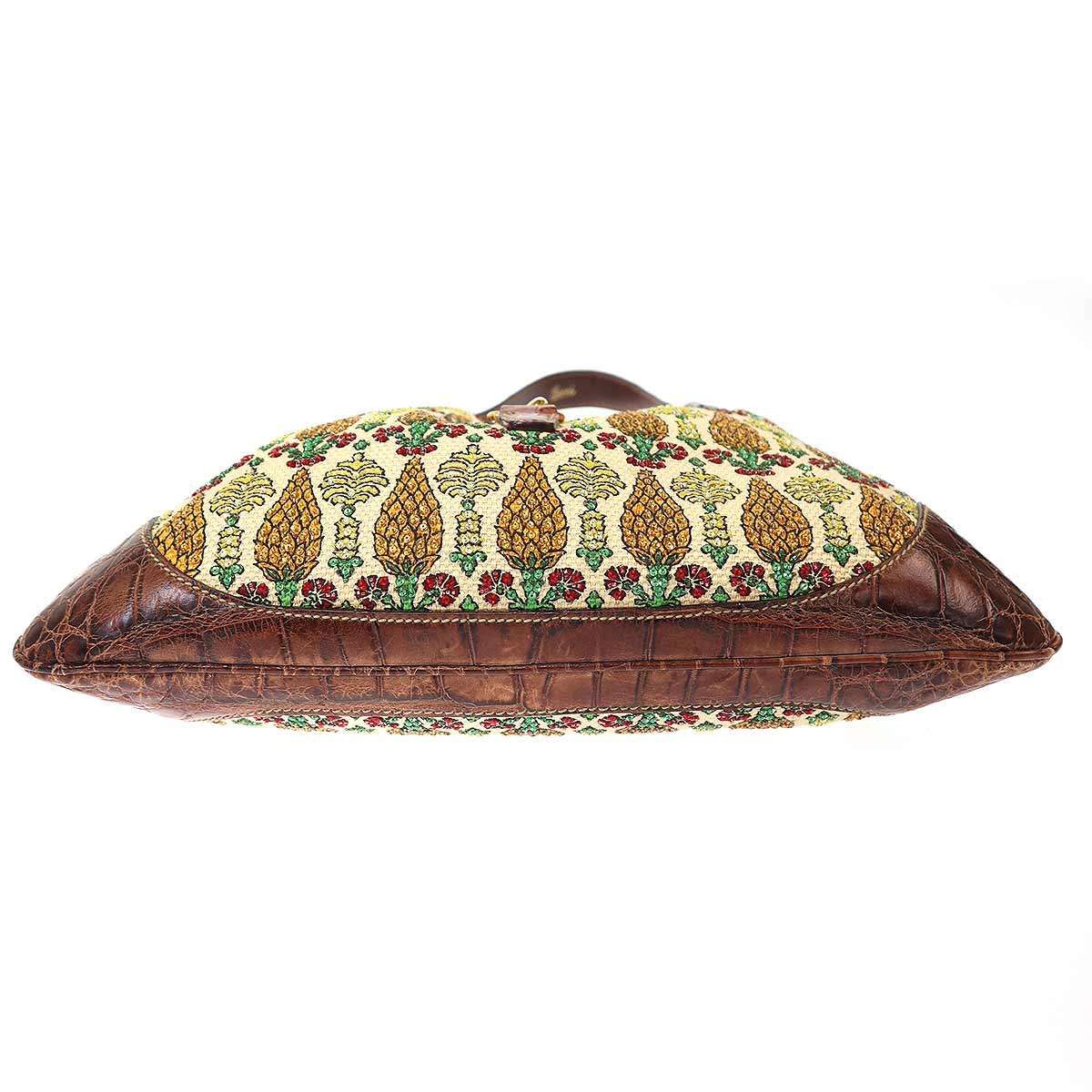 Gucci Jackie Stone Pineapple Bag Bijou Design Beige — view 4