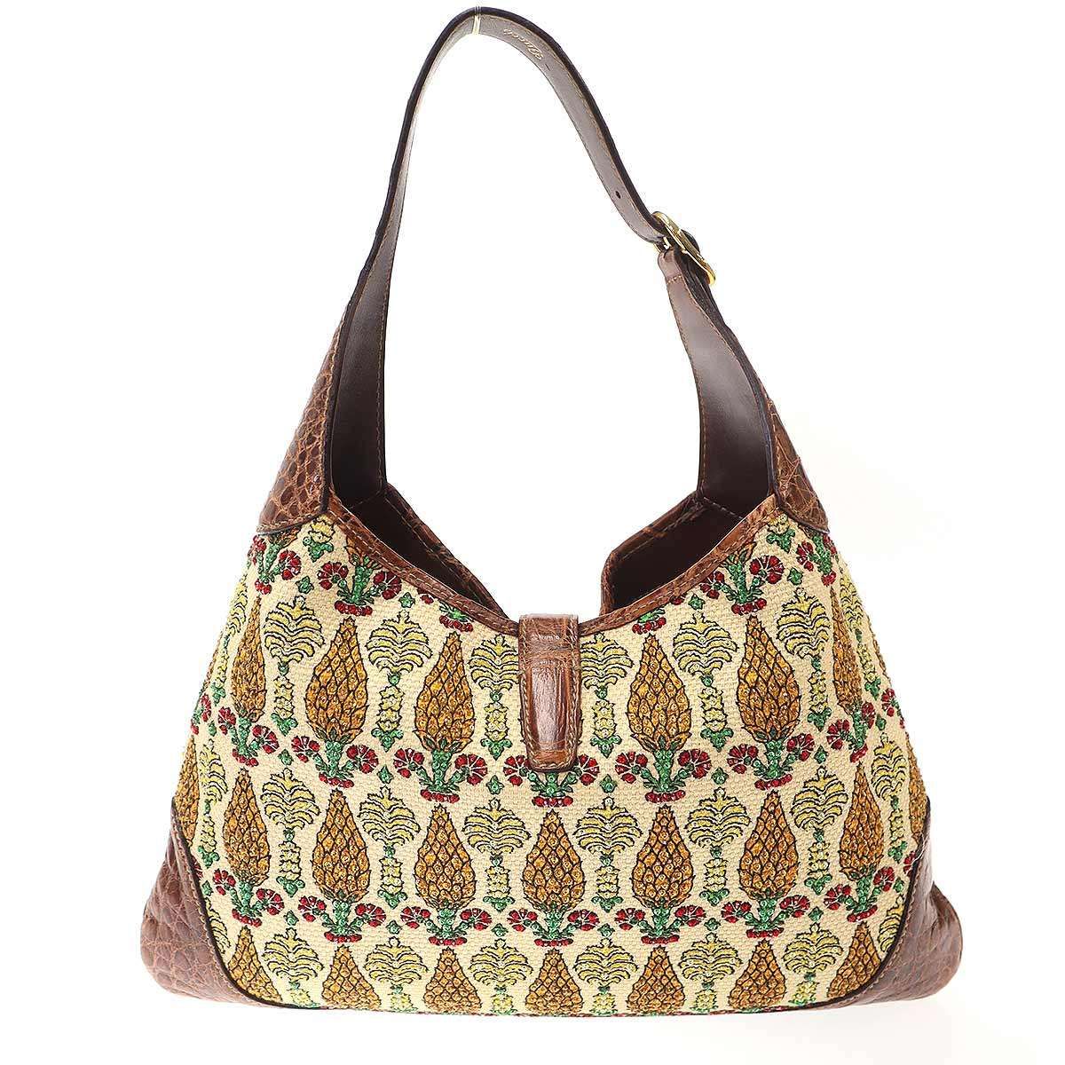 Gucci Jackie Stone Pineapple Bag Bijou Design Beige — view 2
