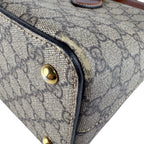 Gucci Shoulder Bag Canvas Brown — view 7