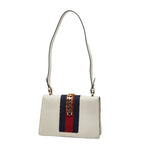 Gucci Sylvie Sherry Line White Multicolor Leather — view 2