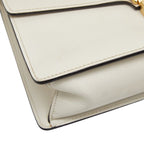 Gucci Sylvie Sherry Line White Multicolor Leather — view 5