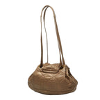 Dior Cannage Tote Shoulder Bag Gold Leather — view 2