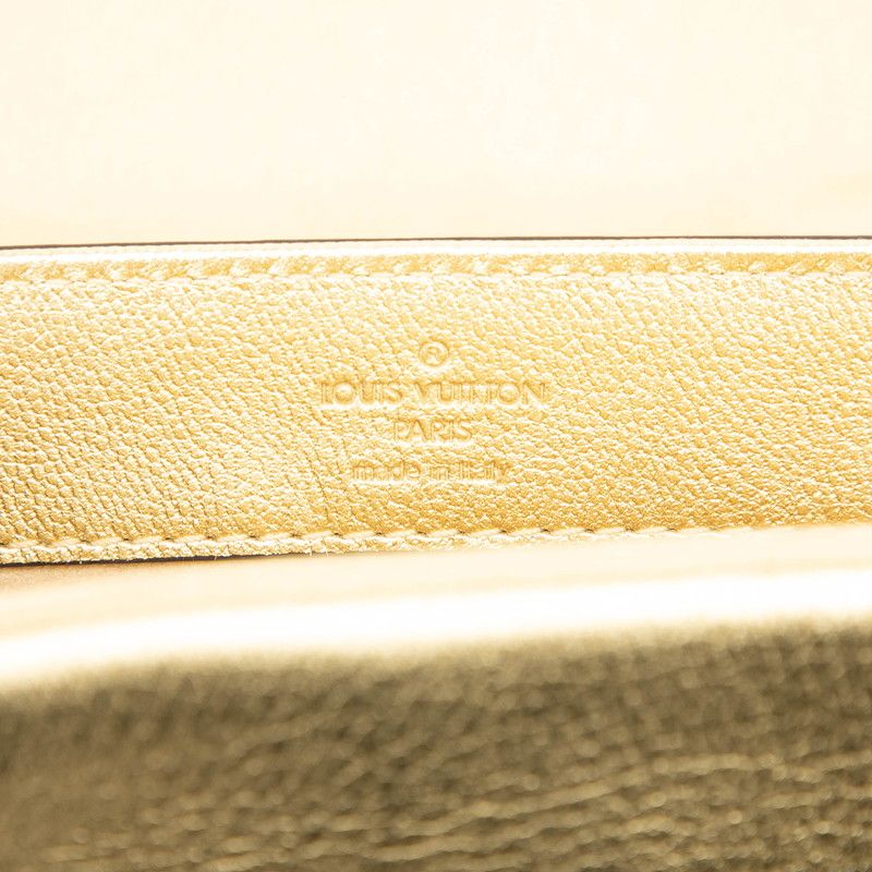 Louis Vuitton Very Chain Shoulder Bag Gold Leather — view 5