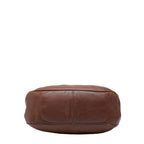 Loewe Anagram Crossbody Shoulder Bag Brown Leather — view 3