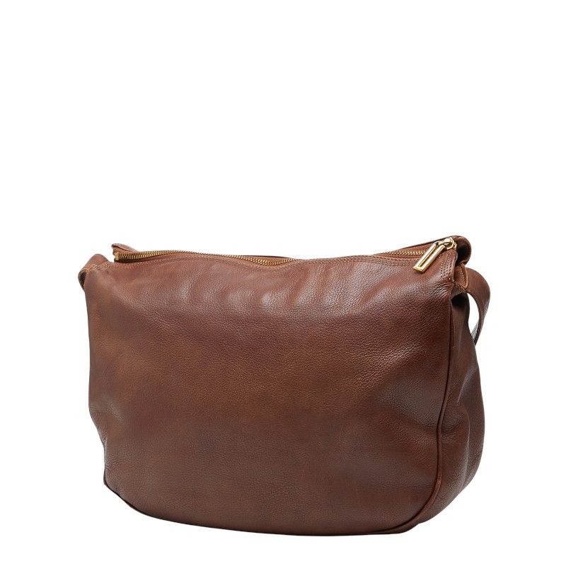 Loewe Anagram Crossbody Shoulder Bag Brown Leather — view 2
