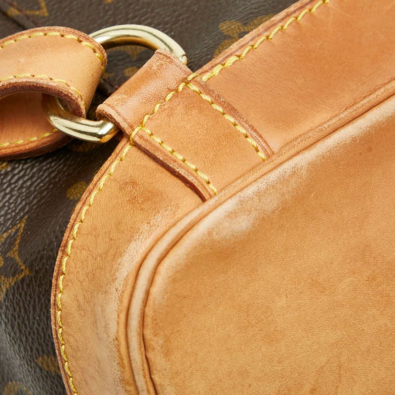 Louis Vuitton Monogram Montsouris MM Backpack Brown Leather — view 7