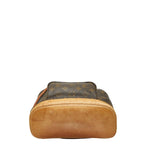 Louis Vuitton Monogram Montsouris MM Backpack Brown Leather — view 3