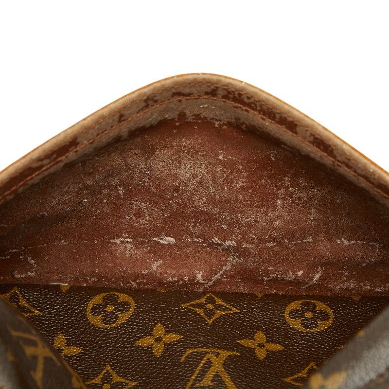 Louis Vuitton Monogram Trocadero 27 Crossbody Shoulder Bag Brown — view 9