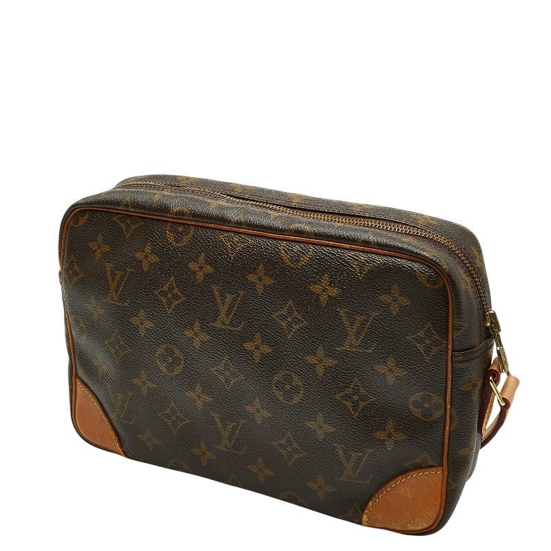 Louis Vuitton Monogram Trocadero 27 Crossbody Shoulder Bag Brown — view 2