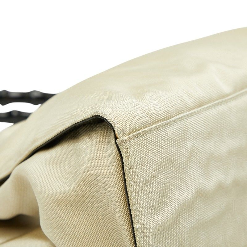 Gucci Bamboo 2-Way Shoulder Bag 002 Beige Canvas — view 5