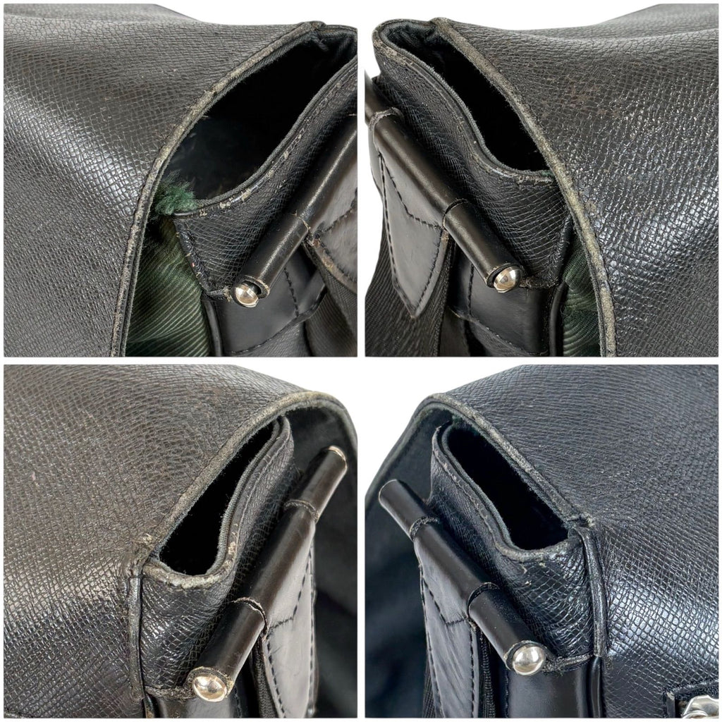 Louis Vuitton Taiga Line Victor Cross Black Khaki Green — view 7
