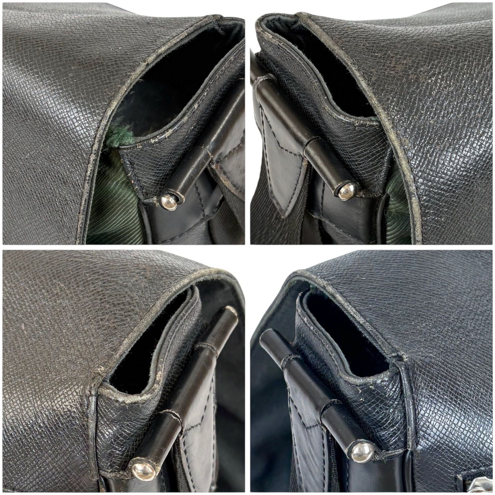 Louis Vuitton Taiga Line Victor Cross Black Khaki Green — view 7