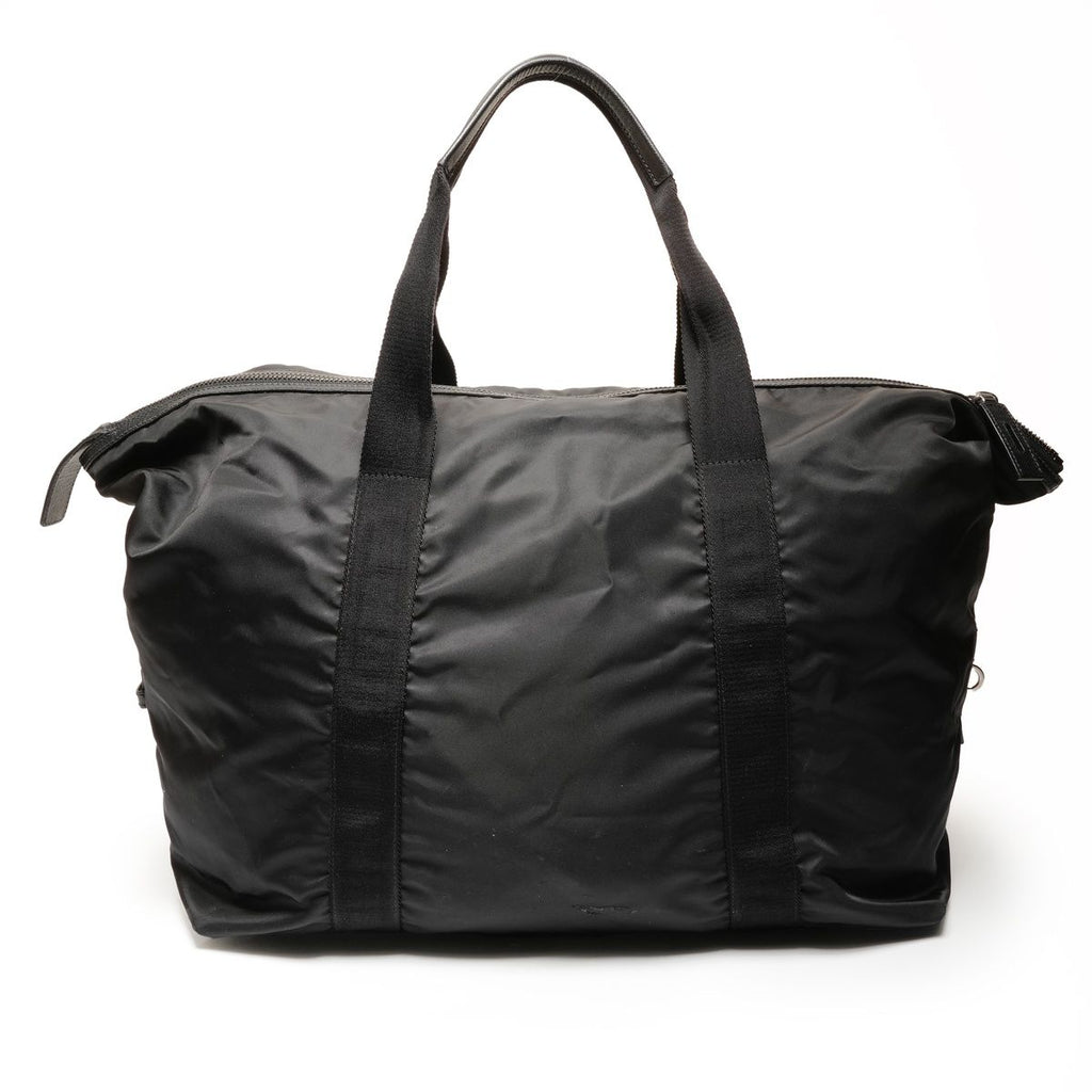 Prada Boston Bag Nylon Triangle Logo — view 3