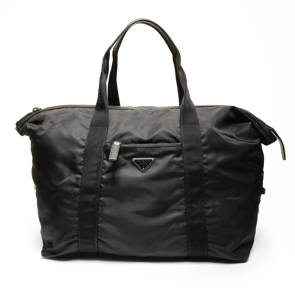 Prada Boston Bag Nylon Triangle Logo — view 2