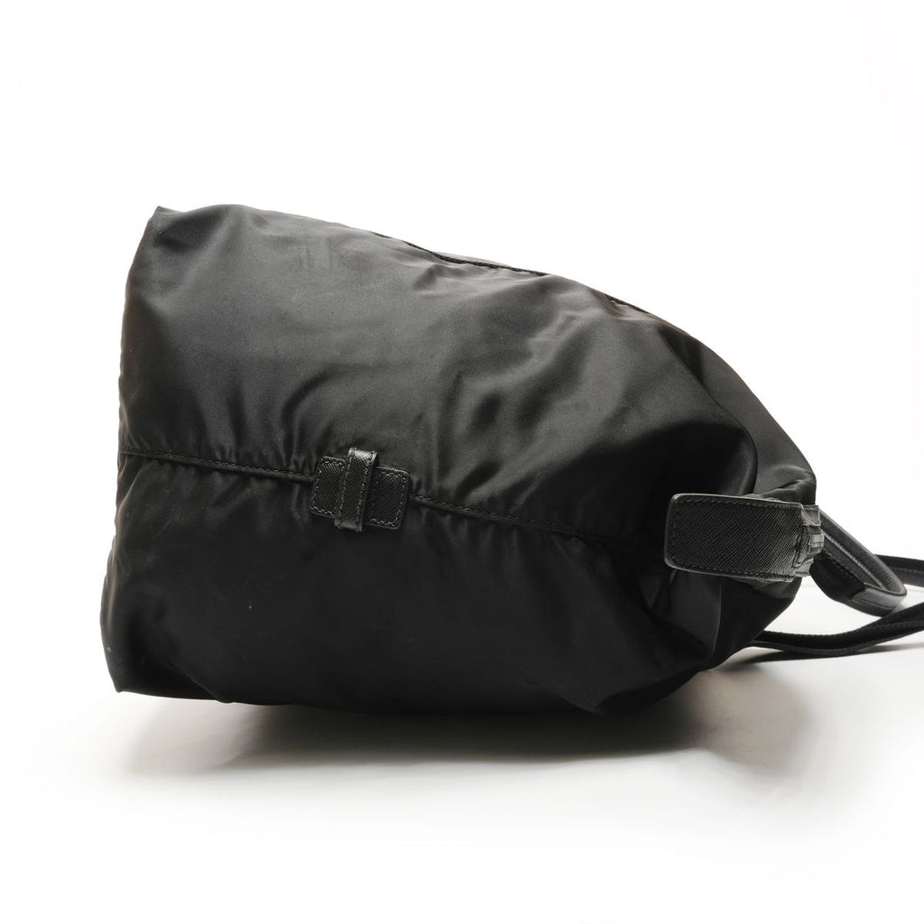 Prada Boston Bag Nylon Triangle Logo — view 5