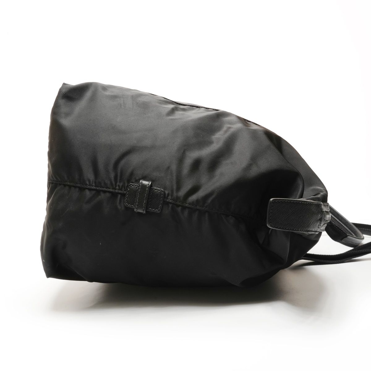 Prada Boston Bag Nylon Triangle Logo — view 5