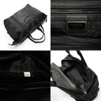 Prada Boston Bag Nylon Triangle Logo — view 9