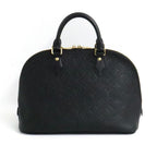 Louis Vuitton Monogram Empreinte Alma PM Noir Black 2-Way — view 2