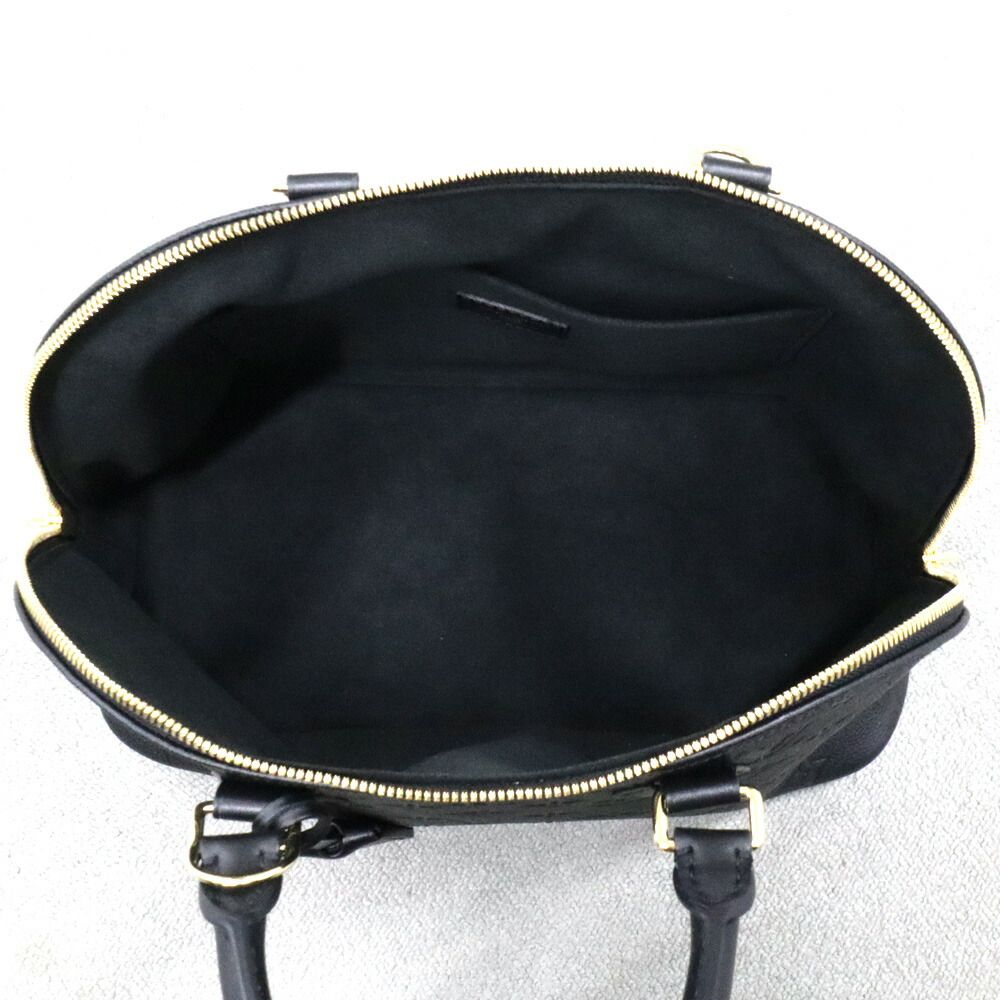 Louis Vuitton Monogram Empreinte Alma PM Noir Black 2-Way — view 6