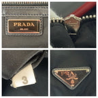 Prada Tessuto 2-Way Black Nylon Leather Backpack — view 4