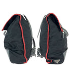 Prada Tessuto 2-Way Black Nylon Leather Backpack — view 8