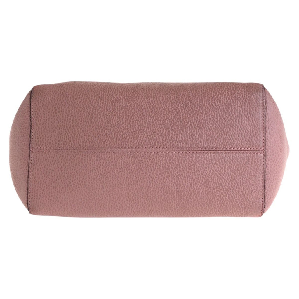 Gucci Swing Pink Leather Tote Shoulder Bag — view 9