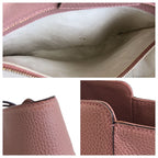 Gucci Swing Pink Leather Tote Shoulder Bag — view 5