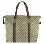Gucci Vintage Sherry Line Beige Brown GG Supreme Canvas — view 2