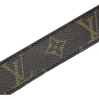 Louis Vuitton Belt Ceinture Monogram Canvas Brown Gold — view 3