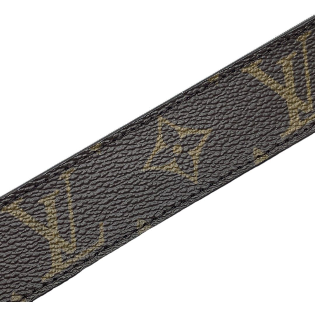 Louis Vuitton Belt Ceinture Monogram Canvas Brown Gold — view 3