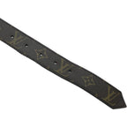 Louis Vuitton Belt Ceinture Monogram Canvas Brown Gold — view 8