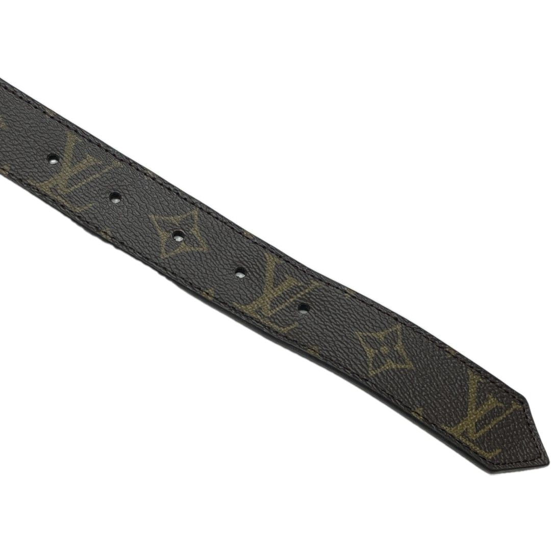 Louis Vuitton Belt Ceinture Monogram Canvas Brown Gold — view 8