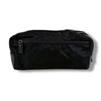 Prada Triangle Logo Clutch Multi Pouch Black Tessuto — view 3