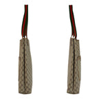 Gucci Vintage Sherry Line Beige GG Supreme Canvas Tote — view 8