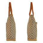 Gucci Sherry Line Beige Master de GG Canvas Leather 019 Tote — view 7