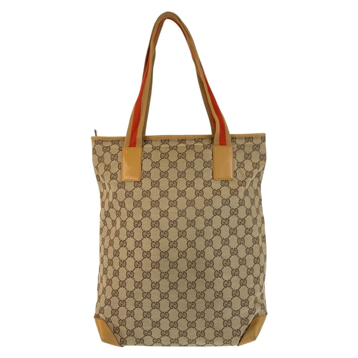 Gucci Sherry Line Beige Master de GG Canvas Leather 019 Tote — view 2