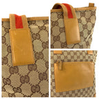 Gucci Sherry Line Beige Master de GG Canvas Leather 019 Tote — view 5