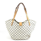 Louis Vuitton Shoulder Bag Salina PM Damier Azur Canvas White — view 4