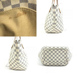 Louis Vuitton Shoulder Bag Salina PM Damier Azur Canvas White — view 7