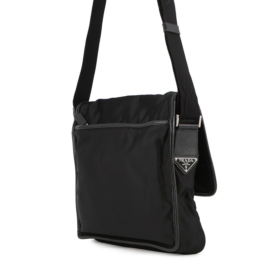Prada Shoulder Bag Nylon Black — view 2