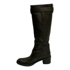Gucci GG Marmont Calf Leather Long Boots Jogger 36.5 — view 5