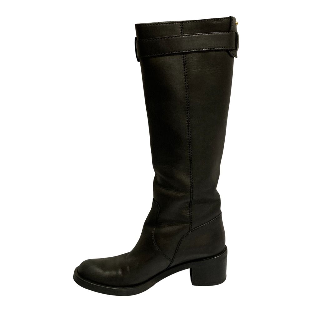 Gucci GG Marmont Calf Leather Long Boots Jogger 36.5 — view 5