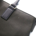Gucci Cosmopolis Tote Black Blue Leather Silver — view 6