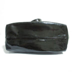 Celine Enamel Chain Tote Black — view 4