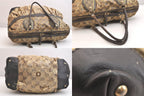 Gucci Vintage GG Crystal Tote Handbag P-v-leather Brown Junk — view 6